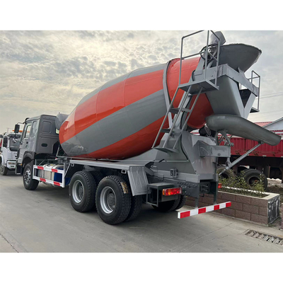 Sinotruk HOWO Used Concrete Mixer Truck 371hp 9920×2500×3990